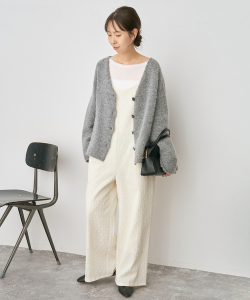 WEB限定》ドットジャガードサロペット（サロペット/オーバーオール