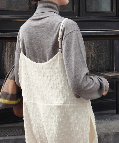 WEB限定》ドットジャガードサロペット（サロペット/オーバーオール