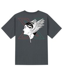 KTG0035 カンウーマン 半袖Tシャツ - グレー