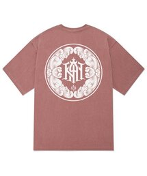 KTPP0118 フラワーキャン ピグメント 半袖Tシャツ - ピンク