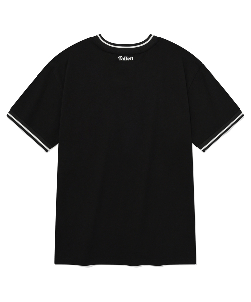 Fallett(ファレット)の「アートクラブフットボール半袖Tシャツブラック(Tシャツ/カットソー・レディース・その他・LARGE)」の2枚目の写真