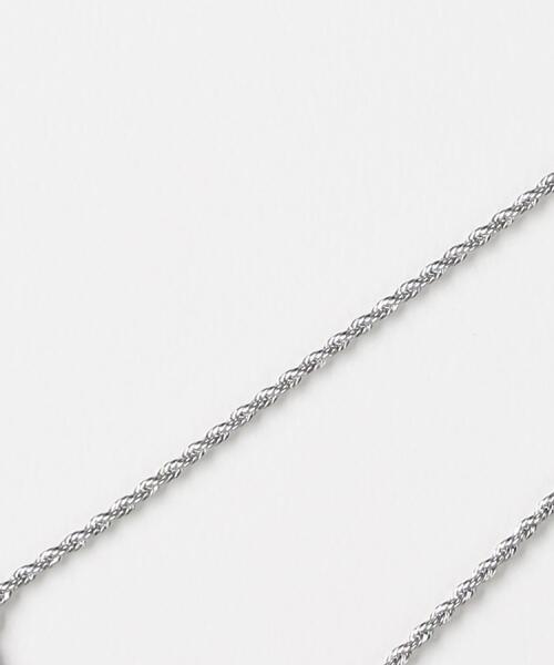 Right-on（ライトオン）の「Right-on Basic(ライトオンベーシック)【レディース】シンプルチェーンネックレス（ネックレス・レディース・シルバー・ONE SIZE）」の5枚目の写真