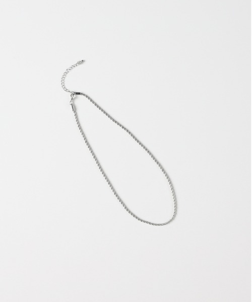 Right-on（ライトオン）の「Right-on Basic(ライトオンベーシック)【レディース】シンプルチェーンネックレス（ネックレス・レディース・シルバー・ONE SIZE）」の2枚目の写真