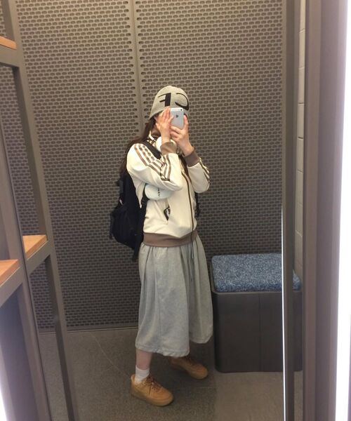 bounDary（バウンダリー）の「ツーピンタックワイドバミューダショートパンツ [グレー]（その他パンツ・レディース・その他・LARGE/MEDIUM/X-LARGE）」の13枚目の写真