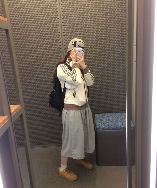 bounDary（バウンダリー）の「ツーピンタックワイドバミューダショートパンツ [グレー]（その他パンツ・レディース・その他・LARGE/MEDIUM/X-LARGE）」の4枚目の写真