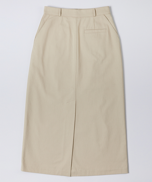 GNGB(ジーエンジービー)の「コットンロー スカート_Beige(スカート・レディース・ベージュ・SMALL/MEDIUM)」の2枚目の写真