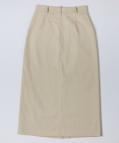 GNGB(ジーエンジービー)の「コットンロー スカート_Beige(スカート・レディース・ベージュ・SMALL/MEDIUM)」の3枚目の写真