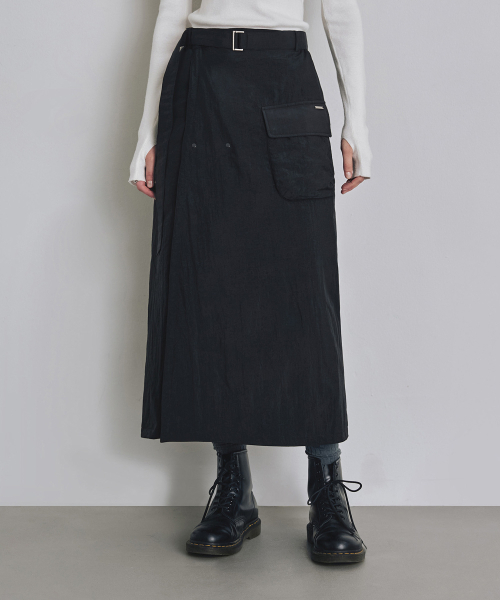 COSTUME O’CLOCK(コスチュームオクロック)の「リバーシブルパディングラップスカート ブラック COWSK003BLACK(スカート・レディース・その他・F)」の6枚目の写真