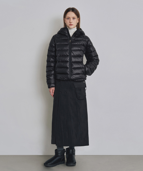 COSTUME O’CLOCK(コスチュームオクロック)の「リバーシブルパディングラップスカート ブラック COWSK003BLACK(スカート・レディース・その他・F)」の3枚目の写真