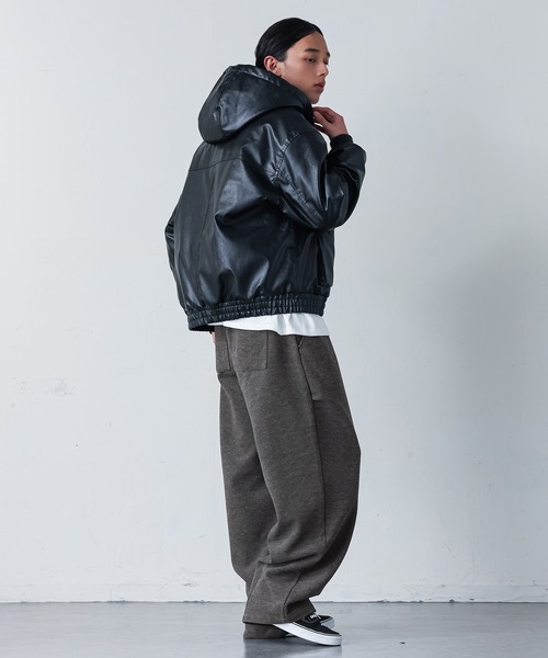 MDR(エムディアール)の「マイクロチェックバレルレッグパンツ(その他パンツ・メンズ・グレー/ブラック・M/L)」の15枚目の写真