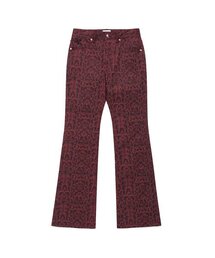 Cavish（カビシ）の「PYTHON BOOTSCUT PANTS RED(CV2DFFPA08A)（その他パンツ）」