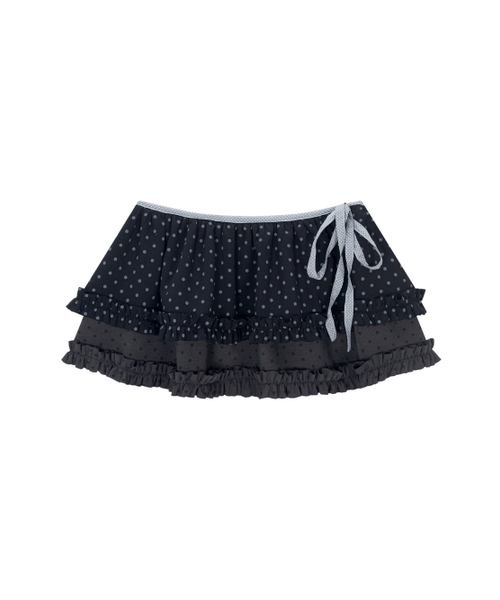 NEFNEF(ネフネフ)の「frill wrap skirt_dot(スカート・レディース・その他・FREE)」の6枚目の写真