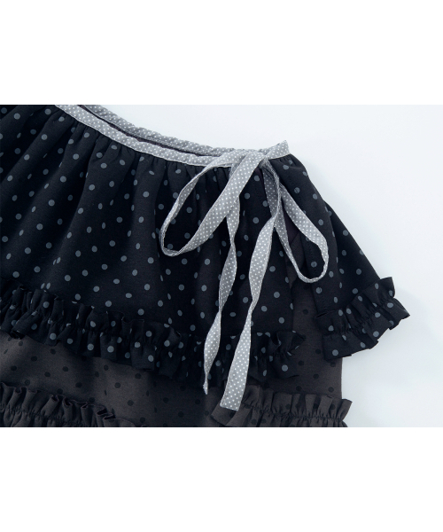 NEFNEF(ネフネフ)の「frill wrap skirt_dot(スカート・レディース・その他・FREE)」の7枚目の写真