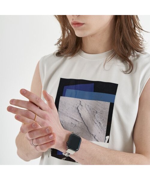SILVERTAG（シルバータグ）の「APPLE WATCH STRAP AST-1352DC アップルウォッチストラップ 44mm 45mm 49mm（デジタル腕時計・メンズ・その他・SMALL/MEDIUM/LARGE/X-LARGE/XX-LARGE/XXX-LARGE）」の5枚目の写真