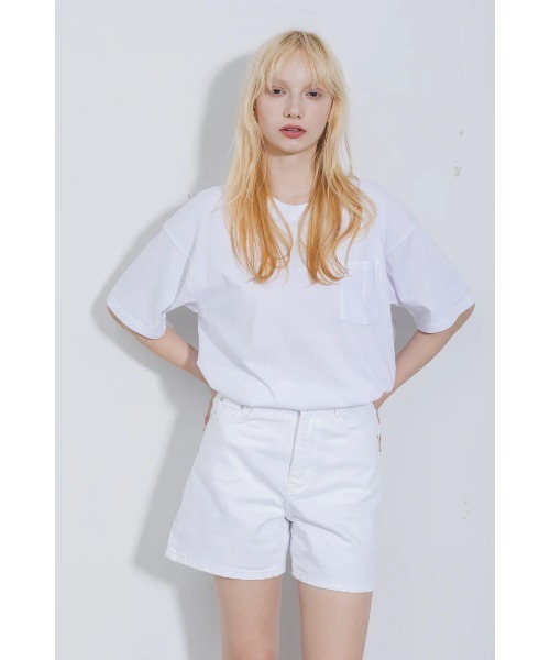 GOAT(ゴート)の「GOAT / S/S POCKET TEE 7oz(Tシャツ/カットソー・メンズ・ホワイト/ダークネイビー/ヘザーグレー/アッシュ/ブラック/ダークグレー・XS/XL/S/M/L)」の2枚目の写真