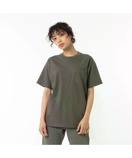 GOAT(ゴート)の「GOAT / S/S POCKET TEE 7oz(Tシャツ/カットソー・メンズ・ホワイト/ダークネイビー/ヘザーグレー/アッシュ/ブラック/ダークグレー・XS/XL/S/M/L)」の1枚目の写真