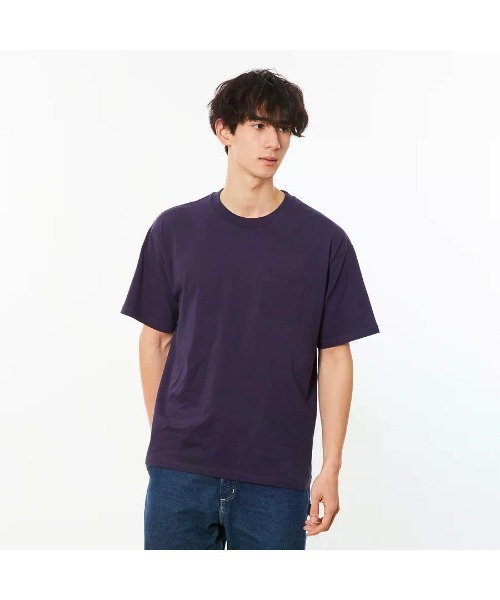 GOAT(ゴート)の「GOAT / S/S POCKET TEE 7oz(Tシャツ/カットソー・メンズ・ホワイト/ダークネイビー/ヘザーグレー/アッシュ/ブラック/ダークグレー・XS/XL/S/M/L)」の7枚目の写真