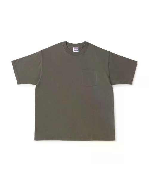 GOAT(ゴート)の「GOAT / S/S POCKET TEE 7oz(Tシャツ/カットソー・メンズ・ホワイト/ダークネイビー/ヘザーグレー/アッシュ/ブラック/ダークグレー・XS/XL/S/M/L)」の9枚目の写真