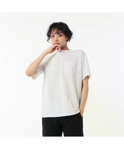 GOAT(ゴート)の「GOAT / S/S POCKET TEE 7oz(Tシャツ/カットソー・メンズ・ホワイト/ダークネイビー/ヘザーグレー/アッシュ/ブラック/ダークグレー・XS/XL/S/M/L)」の14枚目の写真