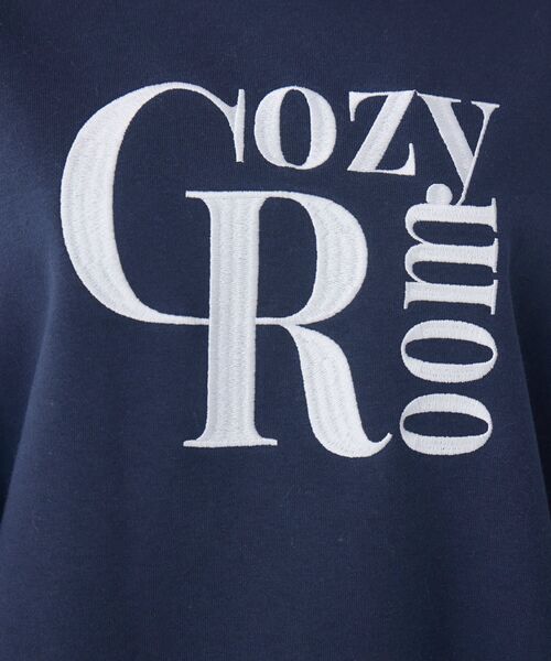 ems excite（エムズエキサイト）の「ロゴ刺繍BIGトレーナー（スウェット・レディース・ダークグレー・FREE）」の20枚目の写真