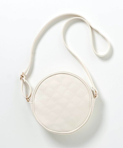 apres les cours(アプレレクール)の「リボンビジューキルティングポシェット(ショルダーバッグ・キッズ・アイボリー・FREE)」の10枚目の写真