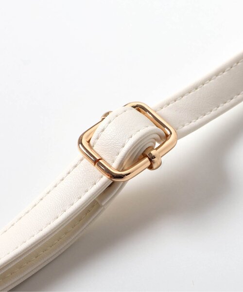 apres les cours(アプレレクール)の「リボンビジューキルティングポシェット(ショルダーバッグ・キッズ・アイボリー・FREE)」の11枚目の写真