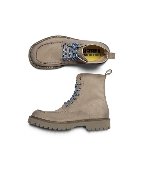 Onitsuka Tiger(オニツカタイガー)の「【ONITSUKA TIGER YELLOW COLLECTION】TIGER MOC BOOTS / タイガー エムオーシー ブーツ(ブーツ・レディース・グレー系その他・26.5/26/25.5/25/29/28.5/28/27.5/27/24.5/24/23.5/23/22.5)」の8枚目の写真