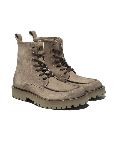 Onitsuka Tiger(オニツカタイガー)の「【ONITSUKA TIGER YELLOW COLLECTION】TIGER MOC BOOTS / タイガー エムオーシー ブーツ(ブーツ・レディース・グレー系その他・26.5/26/25.5/25/29/28.5/28/27.5/27/24.5/24/23.5/23/22.5)」の3枚目の写真