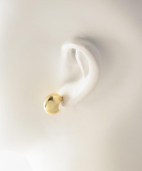 URBAN RESEARCH(アーバンリサーチ)の「decor『デコール』 Fat drop pierce GD(ピアス(両耳用)・レディース・ゴールド・-)」の3枚目の写真