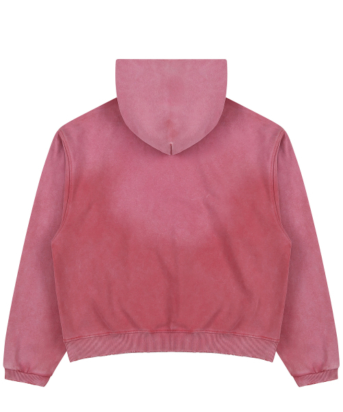 WELOVETEE（ウィラブティー）の「WLT HOODIE vintage red（パーカー・メンズ・その他・1/2/3）」の3枚目の写真