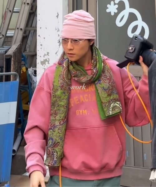 WELOVETEE（ウィラブティー）の「WLT HOODIE vintage red（パーカー・メンズ・その他・1/2/3）」の5枚目の写真