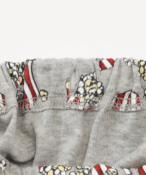 Ampersand（アンパサンド）の「【リンク】ポップコーン柄パジャマ（ルームウェア/パジャマ・キッズ・レッド/グレー・140/130/120/110/100/90/80）」の4枚目の写真