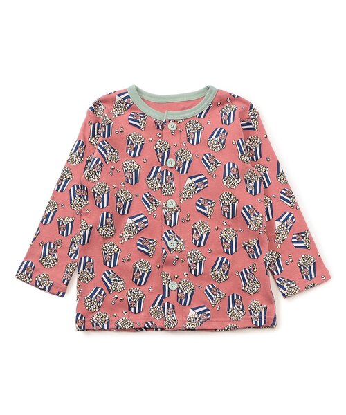 Ampersand（アンパサンド）の「【リンク】ポップコーン柄パジャマ（ルームウェア/パジャマ・キッズ・レッド/グレー・140/130/120/110/100/90/80）」の5枚目の写真