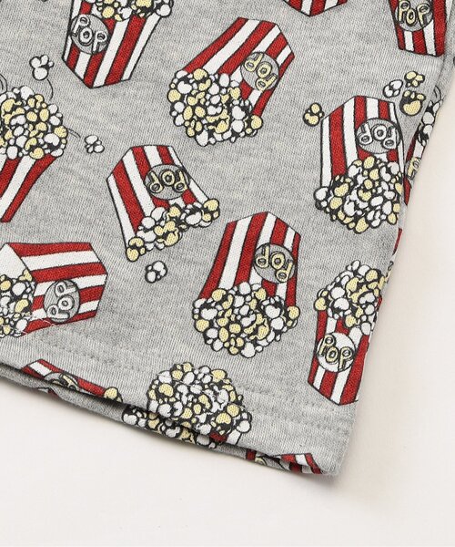 Ampersand（アンパサンド）の「【リンク】ポップコーン柄パジャマ（ルームウェア/パジャマ・キッズ・レッド/グレー・140/130/120/110/100/90/80）」の9枚目の写真