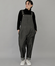 SAINTCREW（セントクルー）の「Ringkl Pocket Band Overalls WPB-613 Denim Gray Black（サロペット/オーバーオール・レディース）」