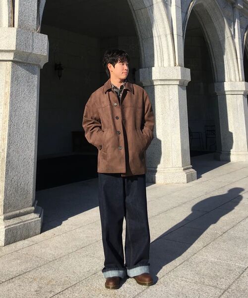 ERA(エラ)の「UNISEX VINTAGE CHECK SHIRT - BLUE GRAY(シャツ/ブラウス・レディース・ブルー・SMALL/MEDIUM)」の9枚目の写真
