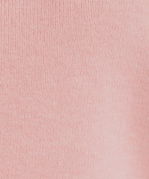 SHOO・LA・RUE（シューラルー）の「【洗濯機可/S-LL】すっきり見えでやわらかタッチな クルーネックカーディガン（カーディガン/ボレロ・レディース・ネイビー/ベビーピンク/グレー・01/02/03/04）」の10枚目の写真