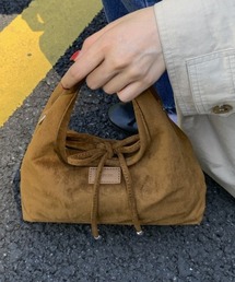 mebole（メボレ）の「スエードボウハンドバッグ（ハンドバッグ）」