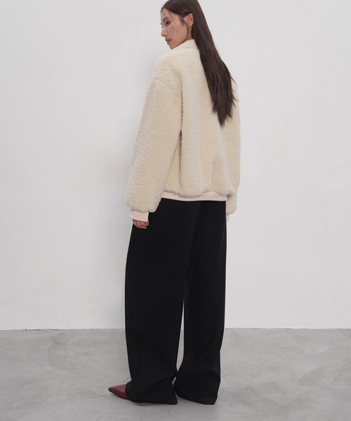 EIGHTHMONTH（エイスマンス）の「サイドプリーツワイドパンツ EM25a160【EIGHTHMONTH】（その他パンツ・レディース・ブラック・L/M/S）」の21枚目の写真