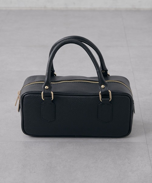 Lui's(ルイス)の「MILLELA FIRENZE / ボストンバッグ(トートバッグ・レディース・ブラック/モカ・FREE)」の5枚目の写真