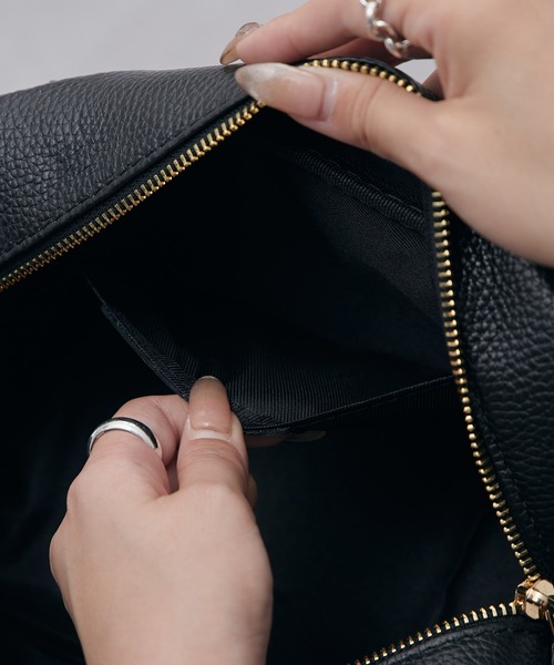 Lui's(ルイス)の「MILLELA FIRENZE / ボストンバッグ(トートバッグ・レディース・ブラック/モカ・FREE)」の10枚目の写真