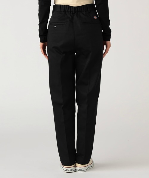 Dickies（ディッキーズ）の「Dickies/ディッキーズ バレルレッグパンツ/センタープレス入りパンツ（その他パンツ・レディース・グレー/カーキ/ブラック・MEDIUM/SMALL）」の8枚目の写真