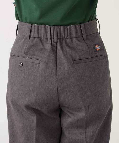 Dickies（ディッキーズ）の「Dickies/ディッキーズ バレルレッグパンツ/センタープレス入りパンツ（その他パンツ・レディース・グレー/カーキ/ブラック・MEDIUM/SMALL）」の12枚目の写真