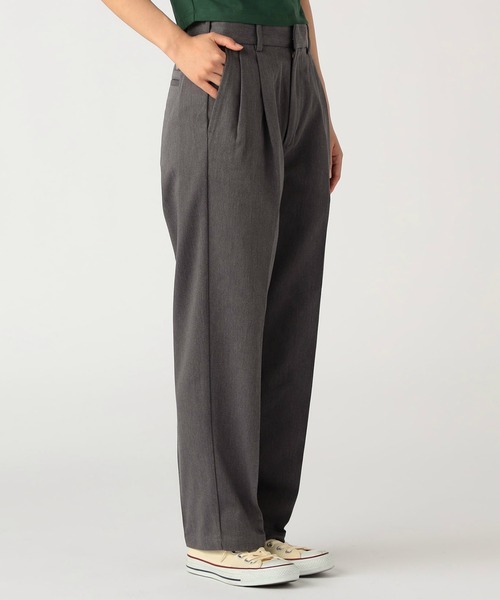 Dickies（ディッキーズ）の「Dickies/ディッキーズ バレルレッグパンツ/センタープレス入りパンツ（その他パンツ・レディース・グレー/カーキ/ブラック・MEDIUM/SMALL）」の18枚目の写真