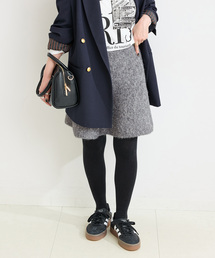 B.C STOCK | 手洗い可 / ビアードミニフレアニットスカート(スカート)