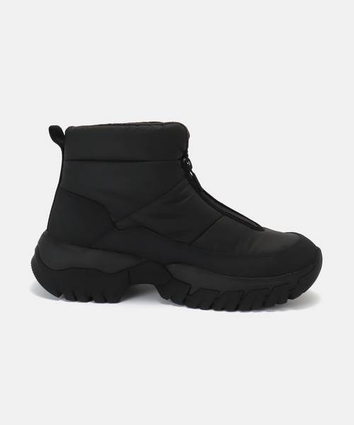 HUNTER(ハンター)の「HUNTER/ ハンター ANK ZIPSNOWBOOT(ブーツ・レディース・ブラック/アイボリー・24cm/25cm)」の5枚目の写真