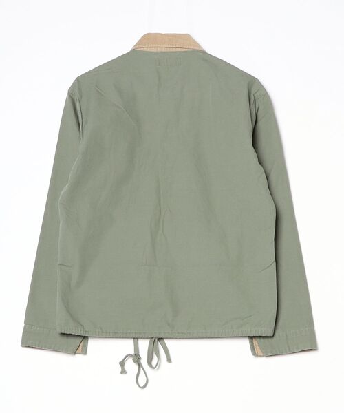 POLO RALPH LAUREN(ポロ ラルフ ローレン)の「コットン キャンバス オーバーシャツ(シャツ/ブラウス・メンズ・グリーン・S/M/L/XL/XS/XXL)」の8枚目の写真