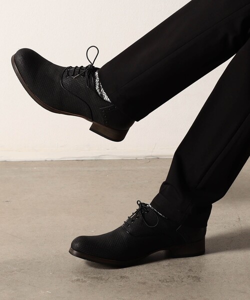 NICOLE CLUB FOR MEN（ニコルクラブフォーメン）の「バルモラル プレーントゥシューズ（その他シューズ・メンズ・ブラック/ライトグレー/チャコール・25.5cm/26.5cm/27.5cm）」の13枚目の写真