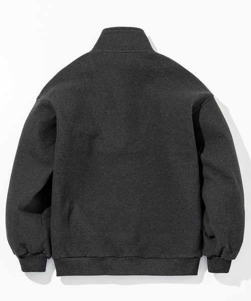 +phenix（プラスフェニックス）の「【WEB・直営店限定】+phenix(プラスフェニックス)HALF-ZIP TRACK TOP ハーフジップ トラック トップ（スウェット・メンズ・ダークグレー・M/L）」の13枚目の写真