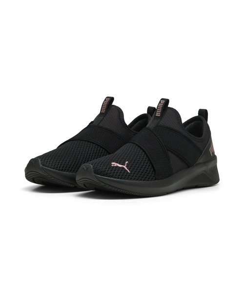 PUMA(プーマ)の「PUMA プーマ ウィメンズ ソフトライド ハルリー スリッポン ランニングシュ(スニーカー・レディース・ブラック系その他・24.0cm/24.5cm/23.0cm/23.5cm/26.0cm/25.0cm/25.5cm/22.5cm)」の5枚目の写真